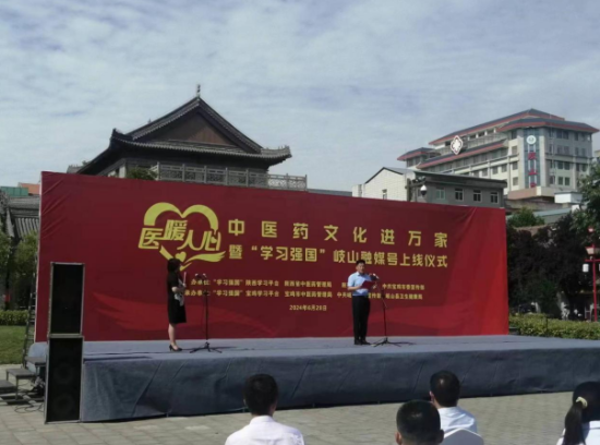 中医药文化服务月及中医药法实施七周年普法宣传活动在岐山县开展